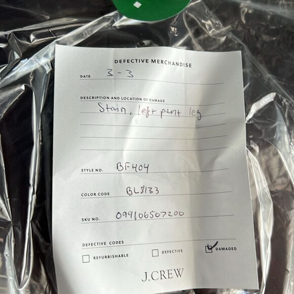 J. Crew Sydney wide-leg pant in bi-stretch cotton blend - Picture 6 of 6